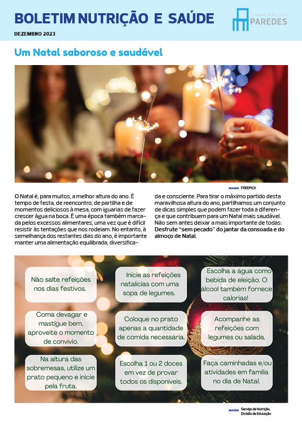 boletim Nutri&ccedil;&atilde;o e Sa&uacute;de