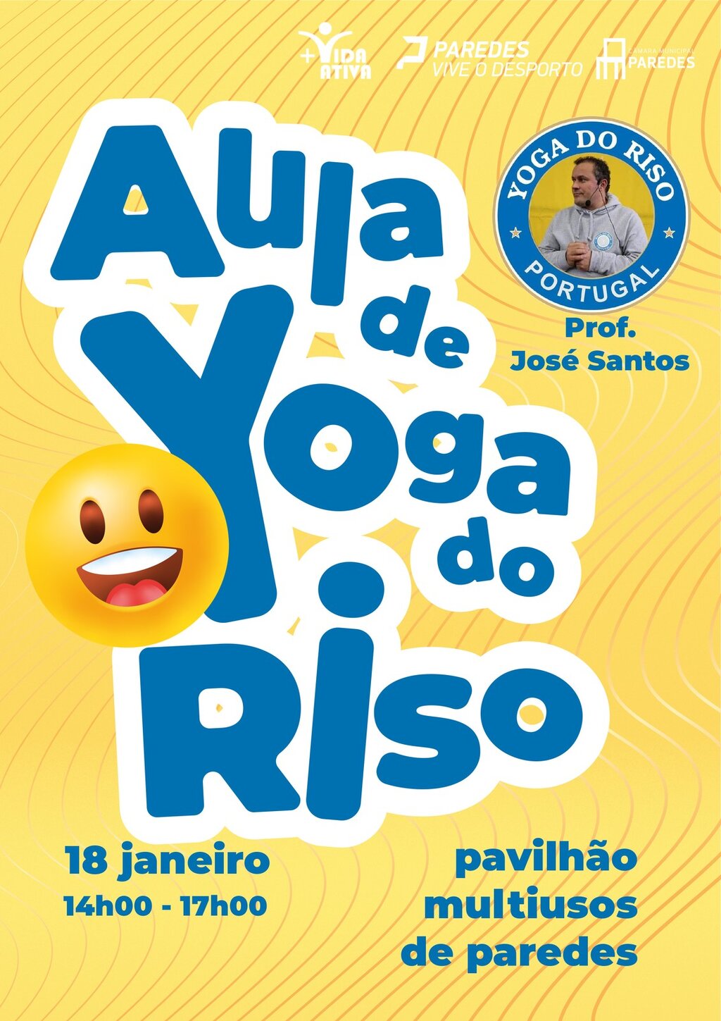 Aula de Yoga do Riso