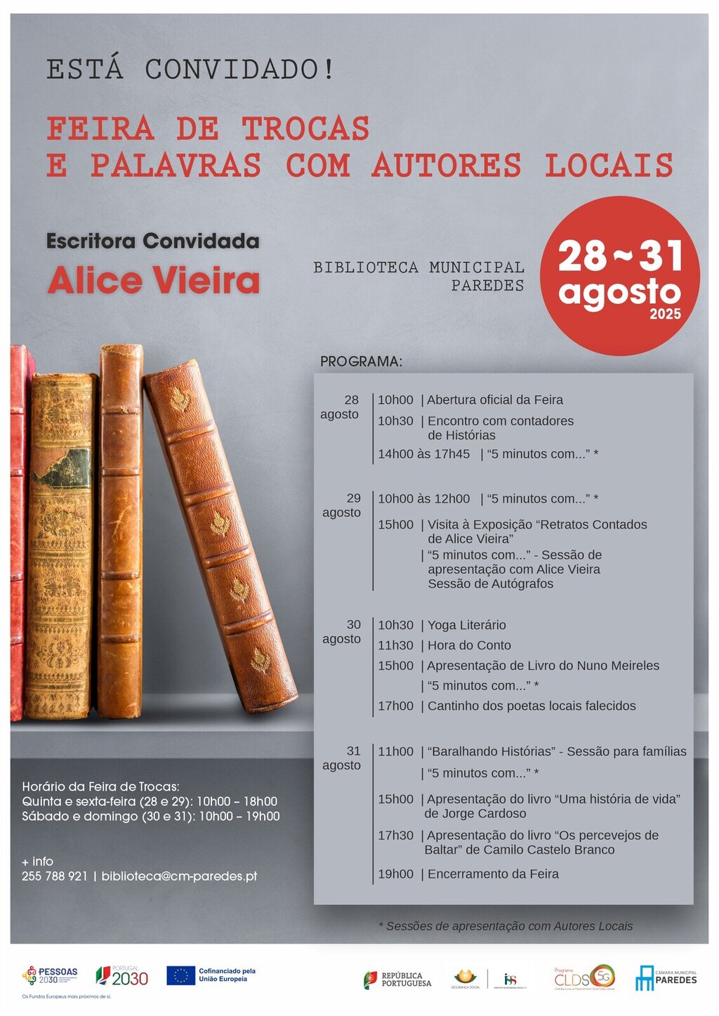 cartaz Feira de Trocas