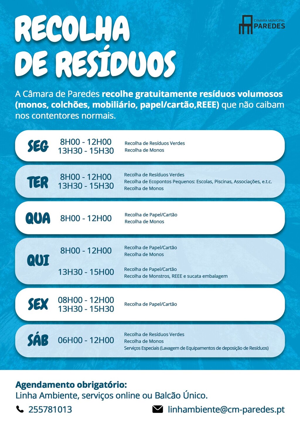 Recolha Res&iacute;duos