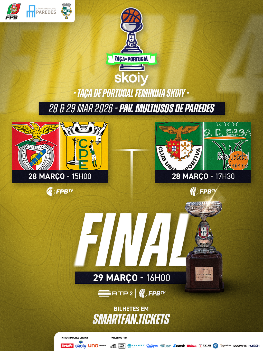 Cartaz - Taça Portugal F