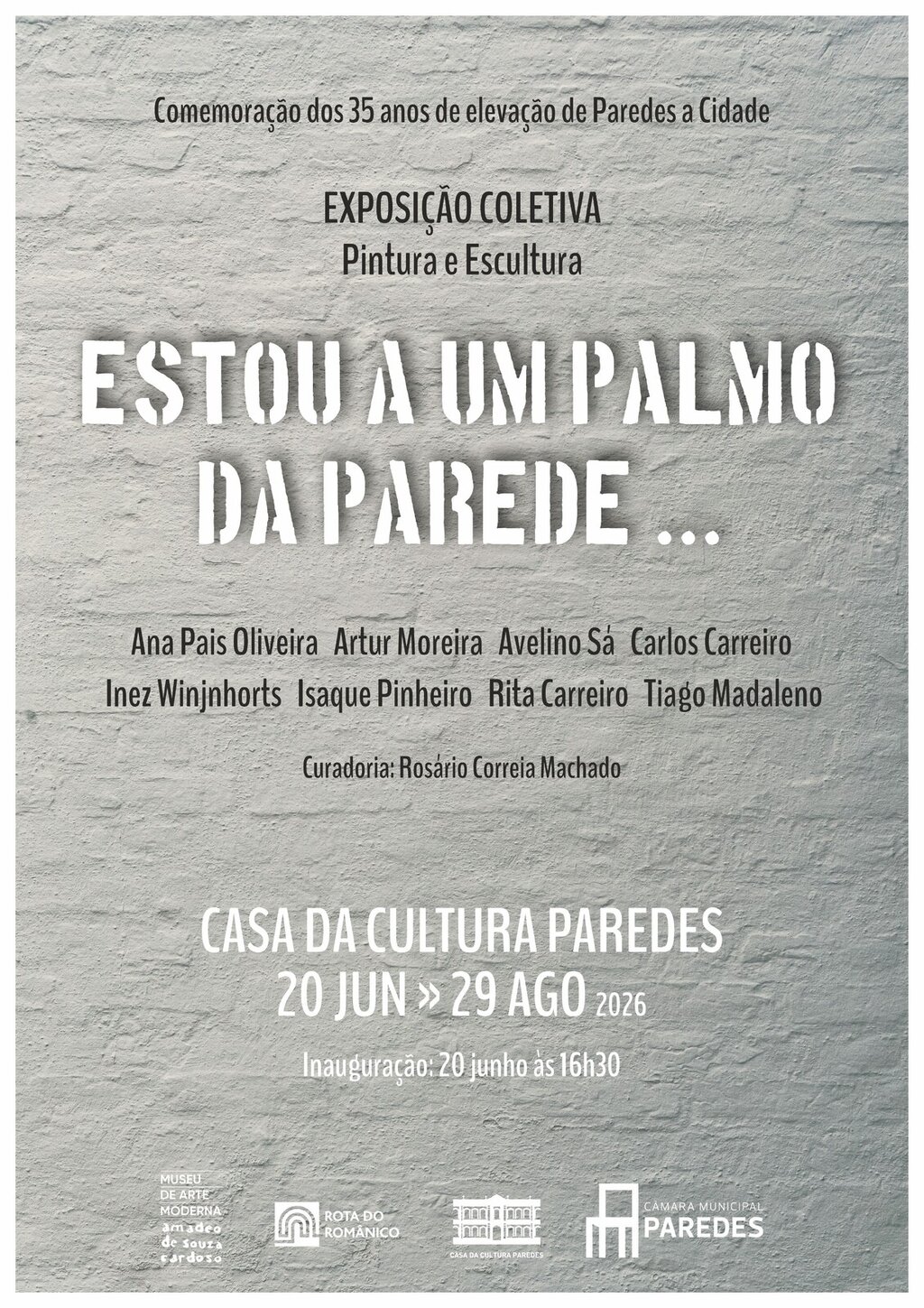Cartaz Um palmo da Parede