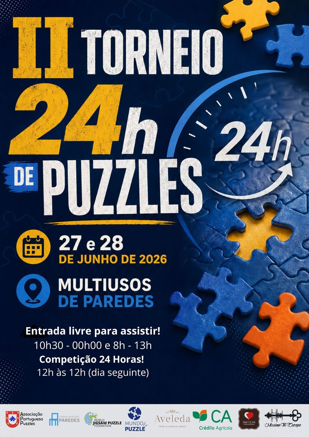 II TORNEIO 24H  DE PUZZLES  (1)