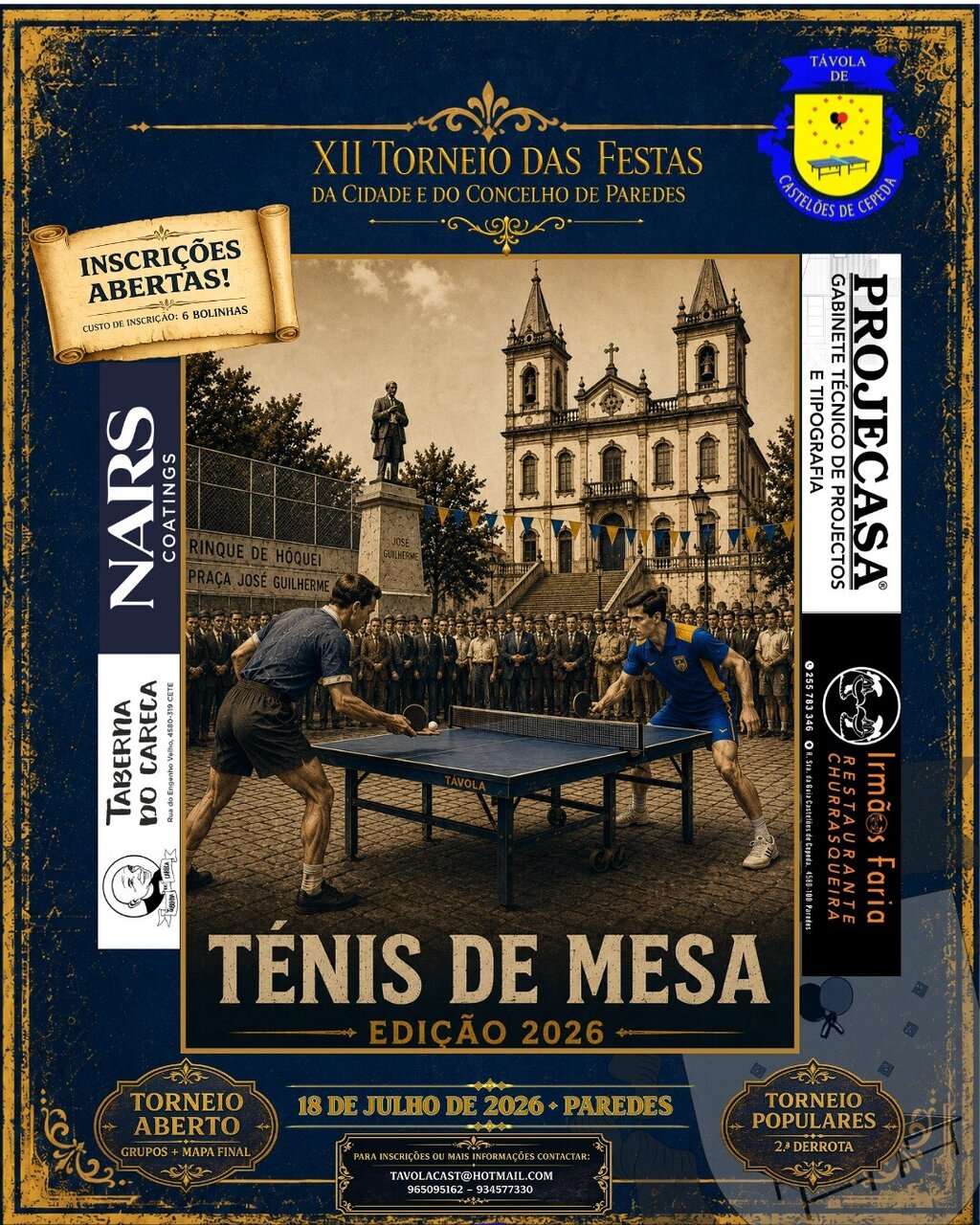 torneio de t&eacute;nis de mesa