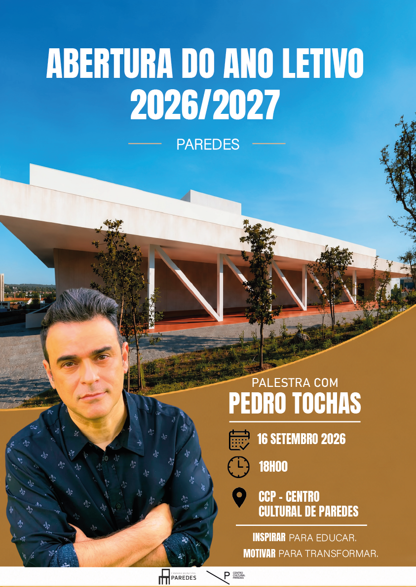 Cartaz Centro Cultural de Paredes