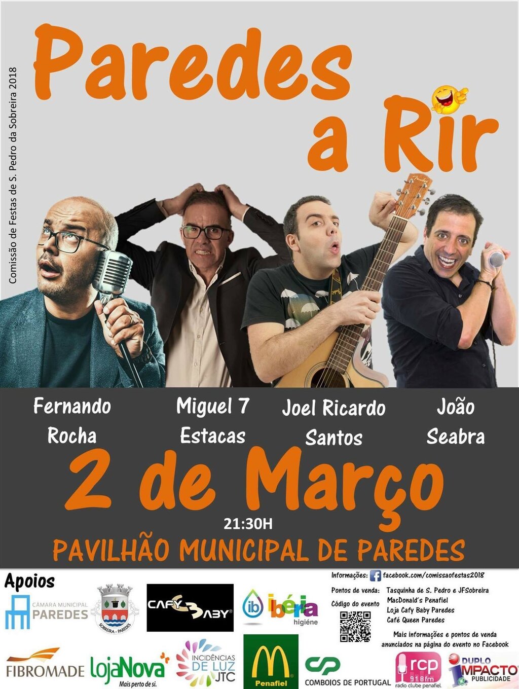 Paredes a Rir